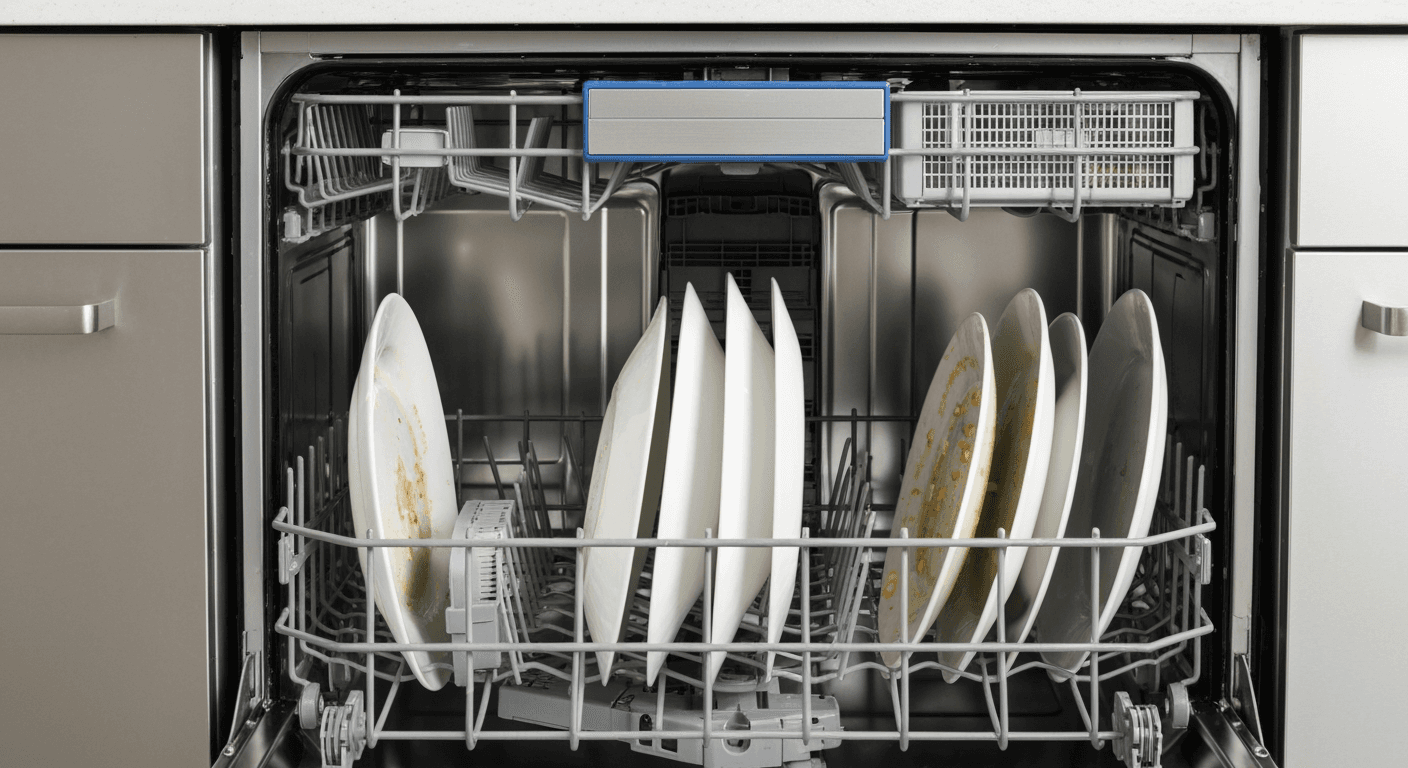 Lavavajillas No Lava Bien: La Vajilla Sale Sucia