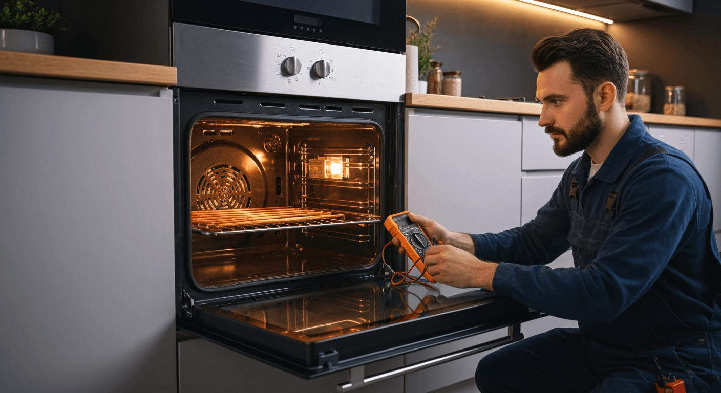 Horno Eléctrico No Calienta: Diagnóstico y Reparación